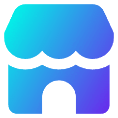 Store 1 Icon from Core Gradient Set