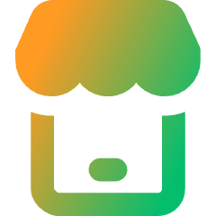 Store Phone Icon from Core Gradient Set