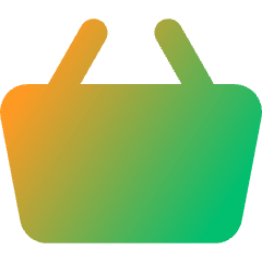 Shopping Basket 2 Icon from Core Gradient Set