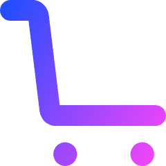 Shopping Cart Heavy Icon from Core Gradient Set