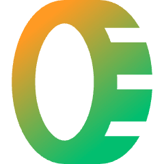 Coin Vertical Icon from Core Gradient Set