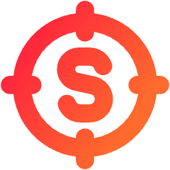 Target Dollar Icon from Core Gradient Set