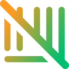 Bar Code Disable Icon from Core Gradient Set