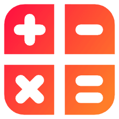 Calculator 2 Icon from Core Gradient Set