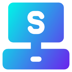 Cashier Machine 2 Icon from Core Gradient Set