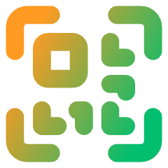 Qr Code Icon from Core Gradient Set