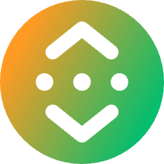 Binance Circle Icon from Core Gradient Set