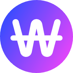Won Circle Icon from Core Gradient Set