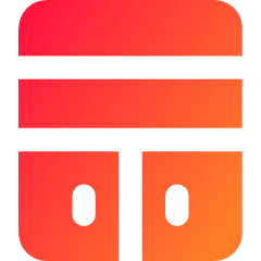 Shelf Icon from Core Gradient Set