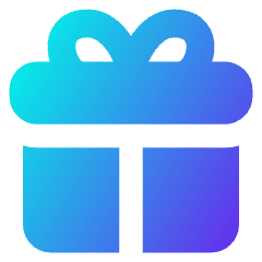 Gift 2 Icon from Core Gradient Set