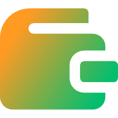 Wallet Icon from Core Gradient Set