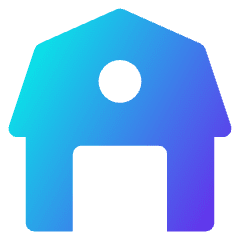 Barn Icon from Core Gradient Set
