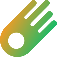 Comet Icon from Core Gradient Set