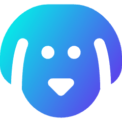 Dog 1 Icon from Core Gradient Set