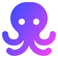 Octopus Icon from Core Gradient Set