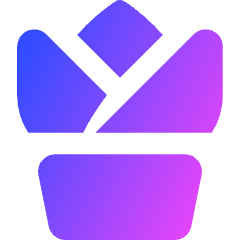 Potted Plant Icon from Core Gradient Set