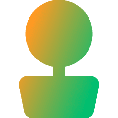 Potted Tree 1 Icon from Core Gradient Set