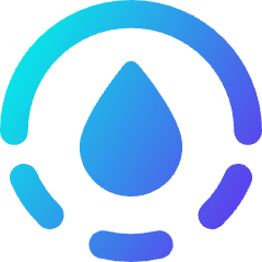 Water Drop 1 Icon from Core Gradient Set