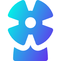 Windmill Icon from Core Gradient Set