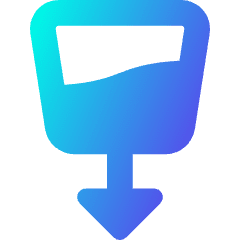 Clean Water And Sanitation Icon from Core Gradient Set