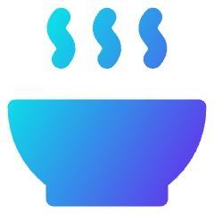 Zero Hunger Icon from Core Gradient Set