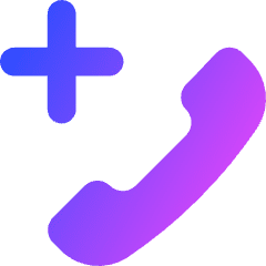 Add Call Icon from Core Gradient Set