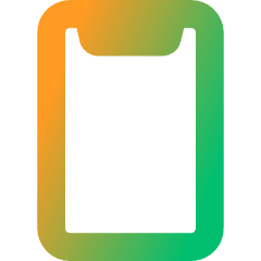 Iphone Icon from Core Gradient Set