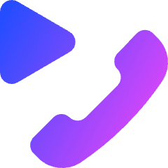 Phone Play Icon from Core Gradient Set
