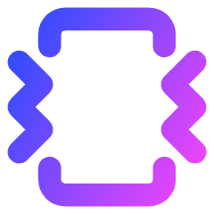 Phone Vibrate Icon from Core Gradient Set