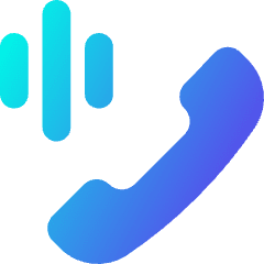 Voice Mail Phone Icon from Core Gradient Set