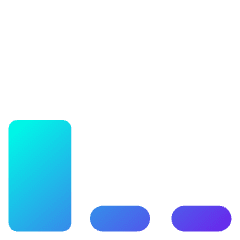 Signal Low Icon from Core Gradient Set