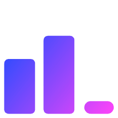 Signal Medium Icon from Core Gradient Set