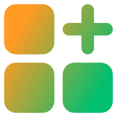 Application Add Icon from Core Gradient Set