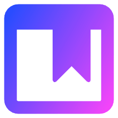 Browser Bookmark Icon from Core Gradient Set