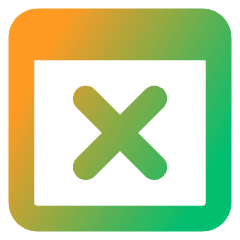 Browser Delete Icon from Core Gradient Set