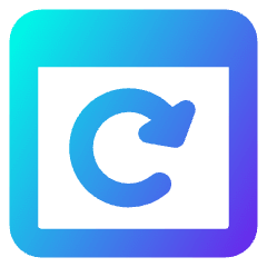 Browser Refresh Icon from Core Gradient Set