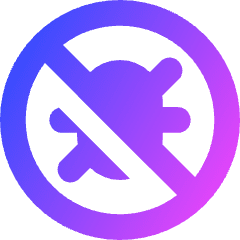 Bug Antivirus Debugging Icon from Core Gradient Set