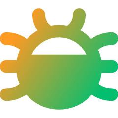 Bug Icon from Core Gradient Set