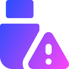 Threat Usb Icon from Core Gradient Set