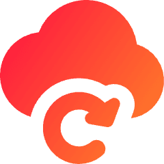 Cloud Refresh Icon from Core Gradient Set