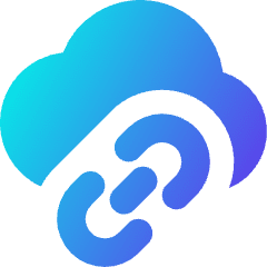 Insert Cloud Link Icon from Core Gradient Set