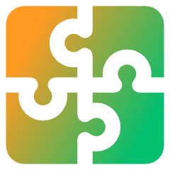 Module Puzzle 3 Icon from Core Gradient Set