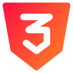 Css Three Icon from Core Gradient Set