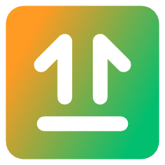 Box Sign Icon from Core Gradient Set