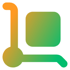 Transfer Cart Icon from Core Gradient Set