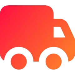 Transfer Van Icon from Core Gradient Set