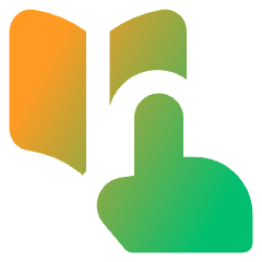 Book Reading Icon from Core Gradient Set