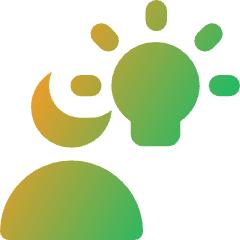 Collaborations Idea Icon from Core Gradient Set