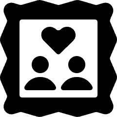 Couple Frame Icon from Ultimate Bold Set
