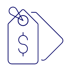 Tags Dollar Illustration from UX Line Set